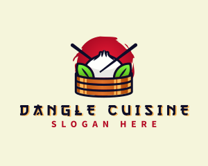 Dumpling Dim Sum Cuisine logo design