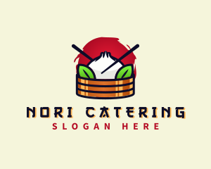 Dumpling Dim Sum Cuisine logo design