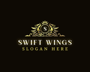 Royal Crown Wings logo design