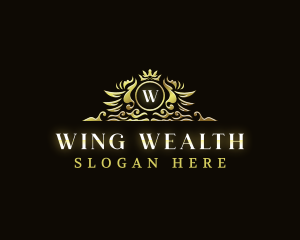 Royal Crown Wings logo design