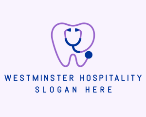 Dental Clinic Stethoscope logo design