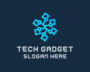 Tech Gadget Electronics logo design