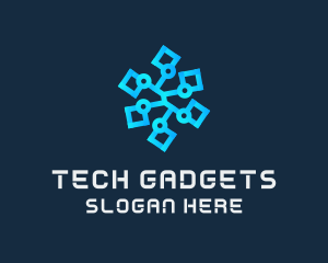 Tech Gadget Electronics logo design