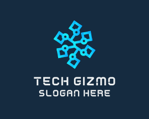 Tech Gadget Electronics logo design