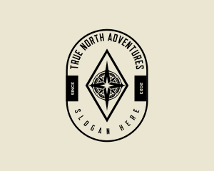 Adventure Navigator Compass logo design