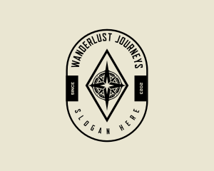 Adventure Navigator Compass logo design