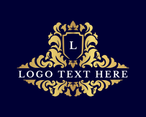 Royalty - Luxury Royalty Shield logo design