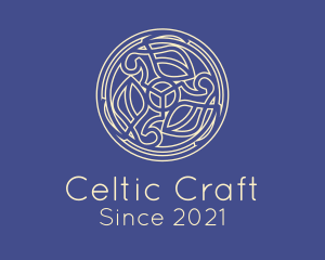 Celtic Leaf Decoration  logo