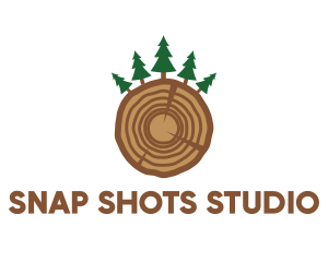 Cedar Pine Wood Forest logo