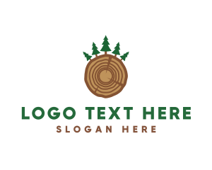 Cedar Pine Wood Forest logo