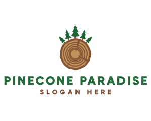 Cedar Pine Wood Forest logo