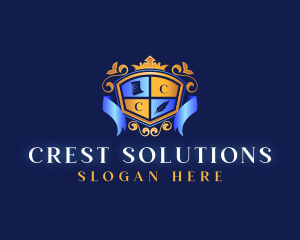 Crest Crown University logo