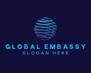 Global Sphere Agency logo design