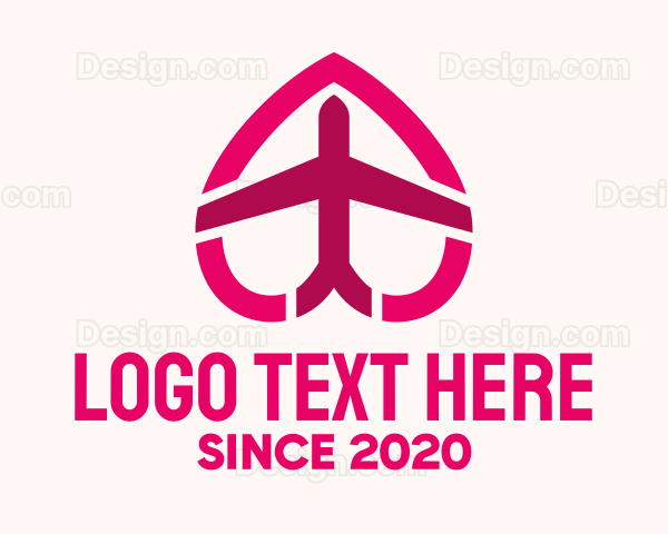 Pink Honeymoon Travel Logo