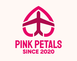 Pink Honeymoon Travel  logo design