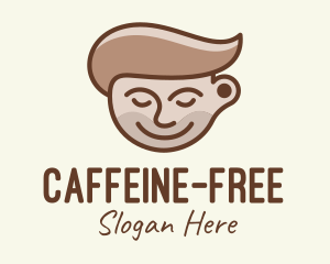 Brown Coffee Barista logo design