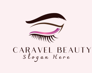 Eyelash Beauty Cosmetics logo design