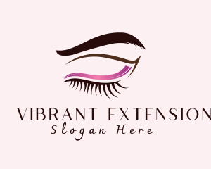 Eyelash Beauty Cosmetics logo design