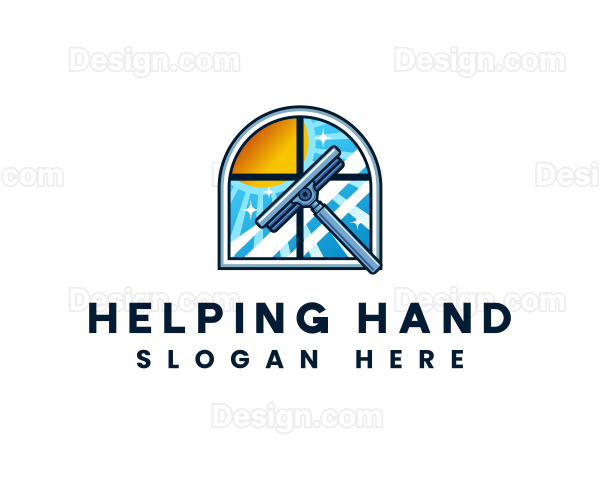 Window Cleaning Maintenance Logo