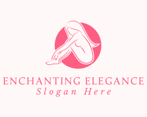 Erotic Woman Model logo design