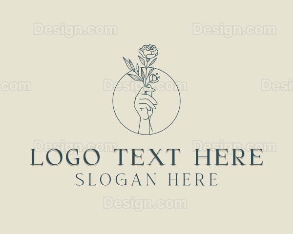 Rose Floral Styling Logo