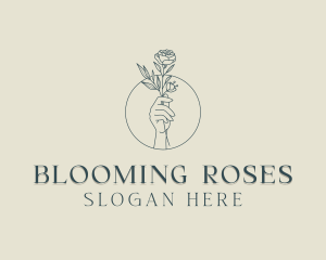 Rose Floral Styling logo design