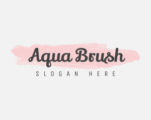 Pretty Watercolor Business logo design