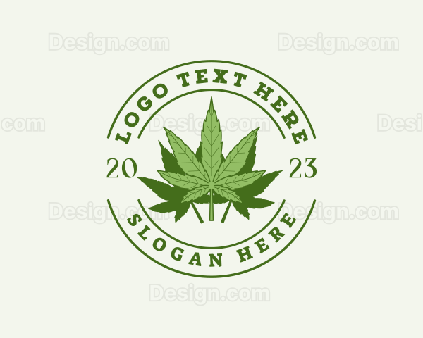 Marijuana Weed Leaf Logo