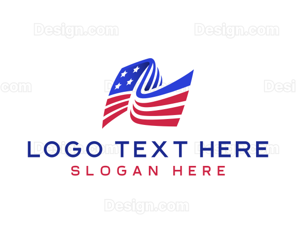 American Patriot Flag Logo