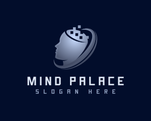 AI Cyber Mind logo design