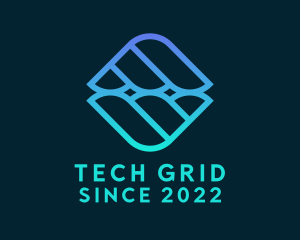 Gradient Tech Business logo design