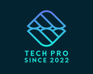 Gradient Tech Business logo design