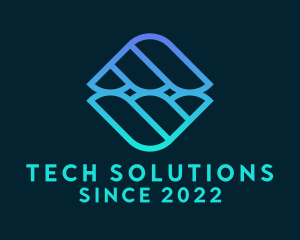 Gradient Tech Business logo design