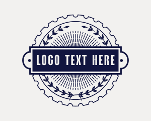 Leaf Wreath Ornament logo