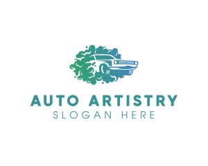 Smoke Car Auto logo