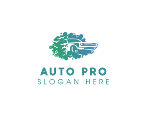 Smoke Car Auto logo design
