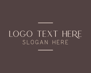 Elegant Luxury Wordmark logo