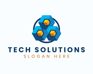 Cube Digital Technology logo design