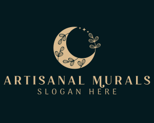 Holistic Organic Moon logo design