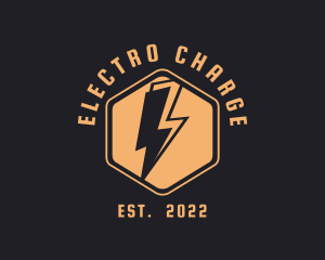 Electric Company Thunder Bolt logo design