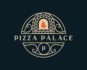 Pizza Brick Oven logo design