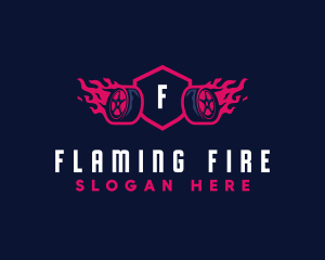 Flaming Tire Garage logo
