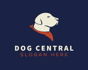 Scarf Dog Veterinary logo design