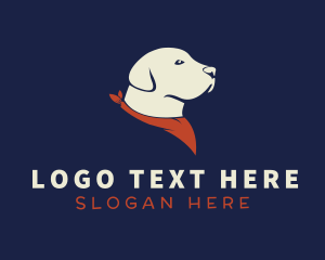 Scarf Dog Veterinary Logo