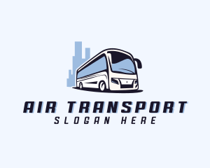 Travel Transport Bus logo design