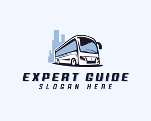 Travel Transport Bus logo design