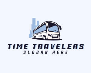 Travel Transport Bus logo design