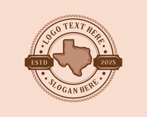 Texas Map State logo