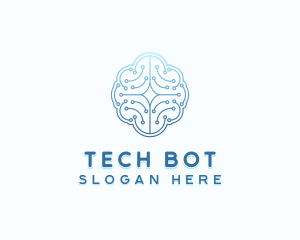 Brain Programming AI logo design