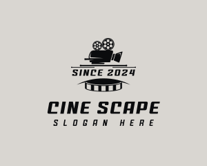 Film Camera Cinema logo design